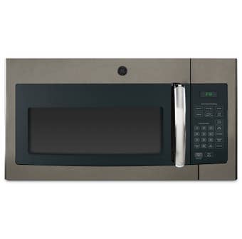 GE 30 inch 1.6 cu.ft. Over-the-range Microwave Oven in Slate JVM1635SLJC
