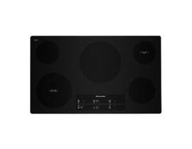 KitchenAid 36" Electric Cooktop with 5 Elements and Touch-Activated Controls KCES956KBL 