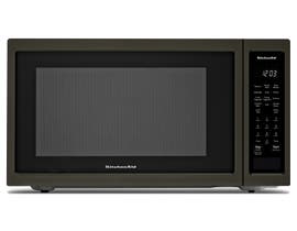 KitchenAid 21 inch 1.5 Cu.ft. Countertop Convection Microwave in Black Stainless KMCC5015GBS