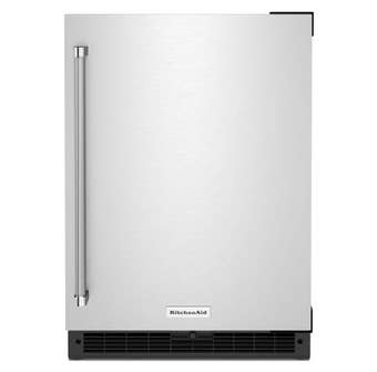 KitchenAid 24" Undercounter Refrigerator With Stainless Steel Door KURR114KSB