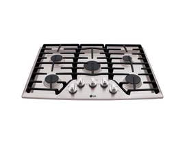 LG 30" Built-In Gas Cooktop with Superboil Burner Stainless steel LCG3011ST