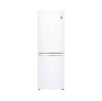 LG 24" 10 Cu. Ft. Bottom Freezer Refrigerator with LED Lighting White LRDNC1004W