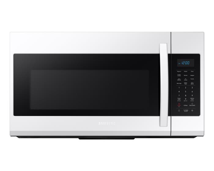 Samsung 30 inch 1.9 cu.ft. Over-the-range Microwave in White ME19R7041FW