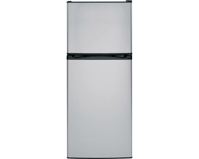 Moffat 24 inch 11.55 cu. ft. Top Mount Refrigerator with No Frost in stainless steel MPE12FSKSB