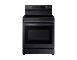Samsung 30 inch 6.3 cu. ft. Smart Freestanding Electric Range with Air Fry in Black Stainless NE63A6711SG