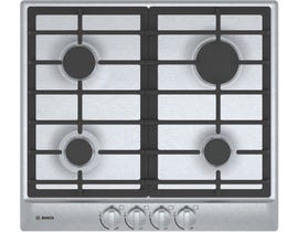 Bosch 500 Series 24 inch 4-Burner Gas Cooktop in Stainless Steel NGM5456UC