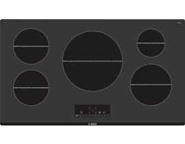 Bosch 500 Series 36 inch 5-Element Induction Cooktop in Black NIT5668UC