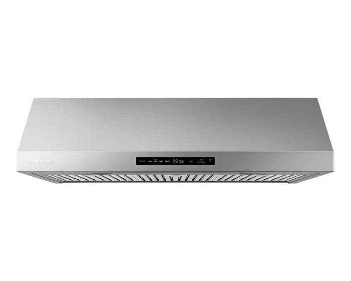 Samsung 36 inch 600 CFM Under Cabinet Hood with Bluetooth Connection in Stainless Steel NK36N7000US