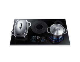 Samsung 36 inch 5-ElementElectric Cooktop in Black Stainless NZ36K7880UG