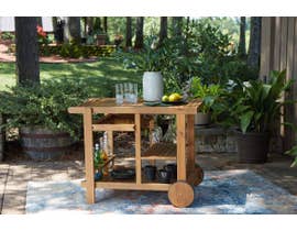 Signature Design by Ashley Kailani Serving Cart in Light Brown P030-660