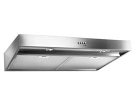 Whirlpool 30 inch 265 CFM Under Cabinet Hood with Full-Width Grease Filters in Stainless Steel WVU37UC0FS