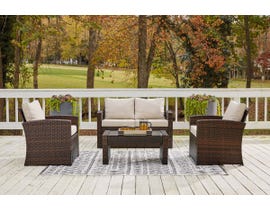 Signature Design by Ashley East Brook Outdoor Loveseat set P351-035-820