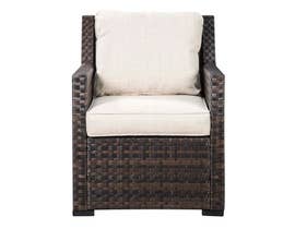 Signature Design by Ashley Easy Isle Lounge Chair in Dark Brown/Beige P455-820