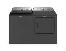 Maytag Laundry Pair 5.4 cu. ft. Pet Pro Top Load Washer MVW6500MBK & 7.0 cu. ft. Pet Pro Top Load Electric Dryer in Black YMED6500MBK