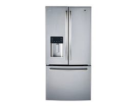 GE Profile 33 inch 23.5 cu. ft. French Door Bottom-Mount Refrigerators in stainless steel PFE24HSLKSS