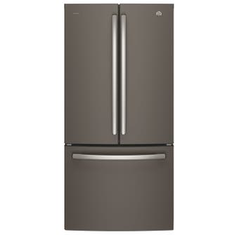 GE Profile 33 inch 24.5 cu. ft. French Door Bottom-Mount refrigerator slate PNE25NMLKES