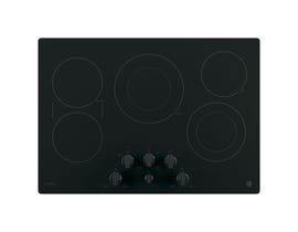 GE Profile 30 inch 5-Element Electric Cooktop in Black PP7030DJBB