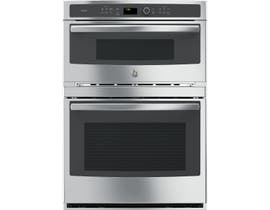 GE Profile 30 inch 6.7 cu. ft. Built-In Combination Convection Wall Oven in Stainless Steel PT7800SHSS