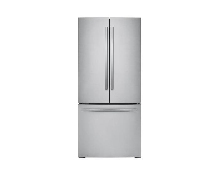 Samsung 30 inch 21.8 cu. ft. French Door Refrigerator in Stainless Steel RF220NFTASR