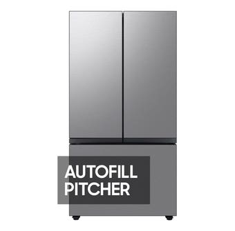 Samsung BESPOKE 36" 30.1 cu. ft. French-Door Refrigerator in Stainless Steel RF30BB6200QLAA