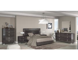 M.A.Z Sarah Alla Moda Series Bedroom Set in Grey 4900
