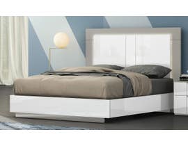K Living Harvey Series King Bed in Grey and White SB114-KB