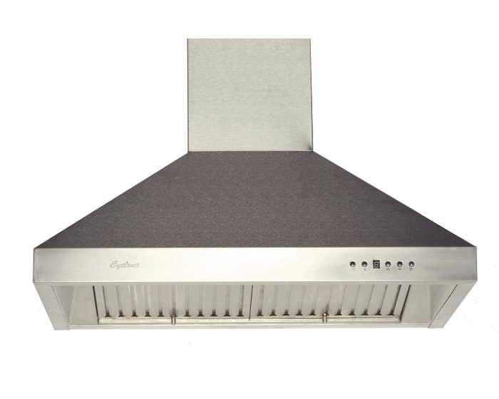Cyclone 36 inch 650 CFM Wall Mount Range Hood in Stainless Steel SCB71136