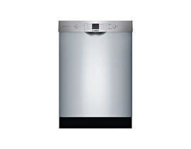 Bosch 100 Series 24 inch 50 dB Built-in Dishwasher in Stainless Steel SHEM3AY55N