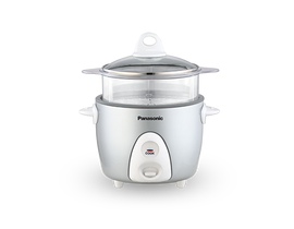 Panasonic 0.6 L Rice Cooker in Grey SRG06FGE