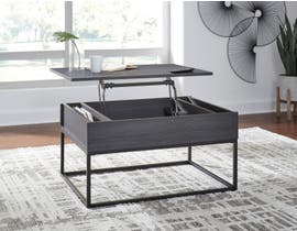Signature Design by Ashley Yarlow Lift Top Cocktail Table in Black T215-9