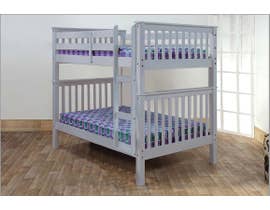 Titus Furniture Full over Full Bunk Bed in Grey T2502G