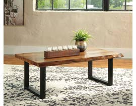 Signature Design by Ashley Brosward Cocktail Table in Two-Tone T855-1