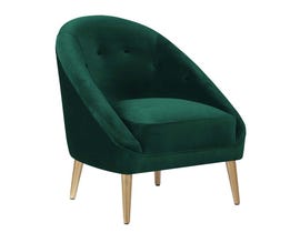 High Society Trinity Accent Chair in Emerald UTI294100GC
