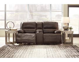 Signature Design by Ashley Ricmen Power Reclining Loveseat with Console U4370118 
