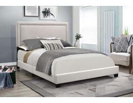 Tatum Series Upholstered Bed in Grey 8055