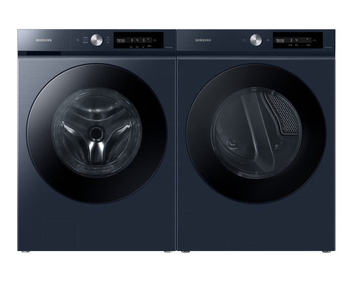 Samsung Bespoke 5.3 cu. Ft. Front Load washer WF46BB6700ADUS & 7.5 cu. ft. Electric Dryer DVE46BB6700DAC