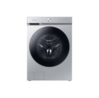 Samsung Bespoke 6.1 cu. ft. Ultra Capacity Front Load Washer in Stainless Steel WF53BB8700ATUS