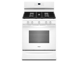 Whirlpool 30 inch 5.0 cu. ft. Free Standing Convection Gas Range in White WFG550S0HW