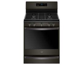 Whirlpool 30 inch 5.8 cu. ft. Free Standing Convection Gas Range in Black Stainless WFG775H0HV