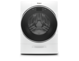 Whirlpool 5.8 cu. ft. Smart Front Load Washer with Load & Go XL Plus Dispenser in White WFW9620HW
