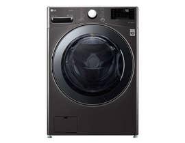 LG Electronics 5.2 cu. ft. Smart All-in-One Washer & Dryer with Wi-Fi in Black Steel WM3998HBA