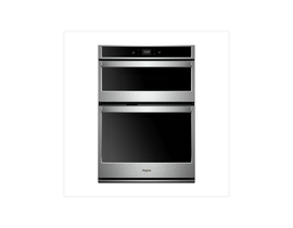 Whirlpool 30 inch 6.4 cu. ft. Smart Combination Wall Oven with Touchscreen in Stainless Steel WOC54EC0HS