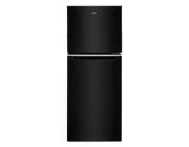 Whirlpool 11.6 cu. ft. 24-inch Wide Small Space Top-Freezer Refrigerator in Black WRT112CZJB