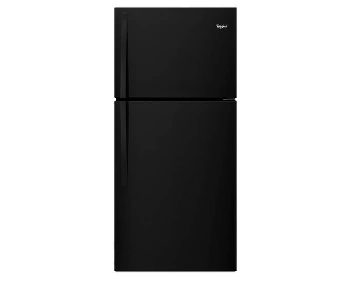 Whirlpool  30 inch Wide 19.2 cu.ft. Top Freezer Refrigerator EZ Connect Icemaker Kit Compatible in black WRT519SZDB