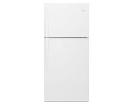 Whirlpool 30 inch Wide 19 cu. ft. Top Freezer Refrigerator EZ Connect Icemaker Kit Compatible in white WRT519SZDW