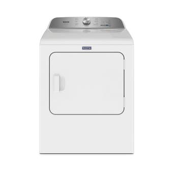 Maytag 7.0 cu. ft. Pet Pro Top Load Electric Dryer in White YMED6500MW