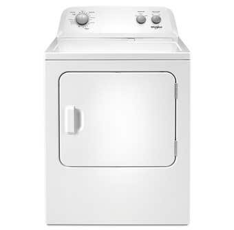 Whirlpool 29 inch 7.0 cu. ft. Front Load Electric Dryer with AutoDry in White YWED4850HW