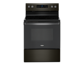 Whirlpool 30 inch 5.3 cu. ft. Electric Range in Black Stainless Steel YWFE535S0JV