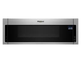 Whirlpool 30 inch 1.1 cu.ft. Low Profile Microwave Hood Combination in Stainless Steel YWML75011HZ